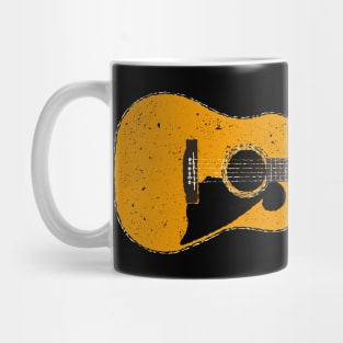 Merle Travis Bigsby Neck Martin D28 Scratchplate Design II Guitar Mug